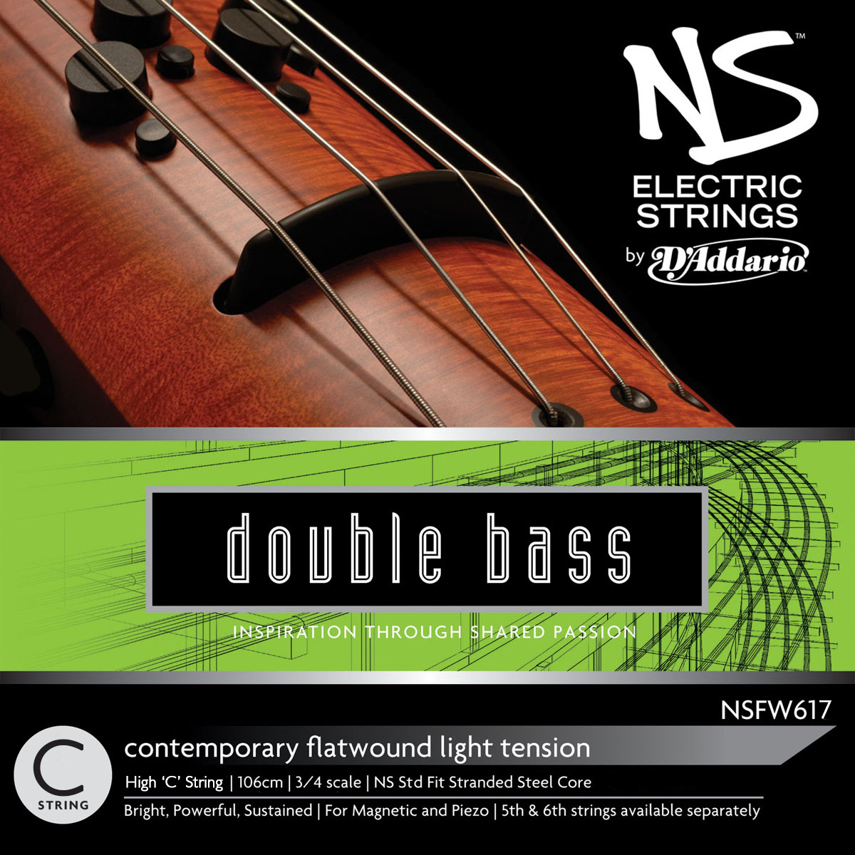 NSFW610 Contemporary Double Bass Strings